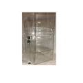 1 High Gloss Clear Acrylic Display Case with Front Door & Security Lock DB089B-08IN